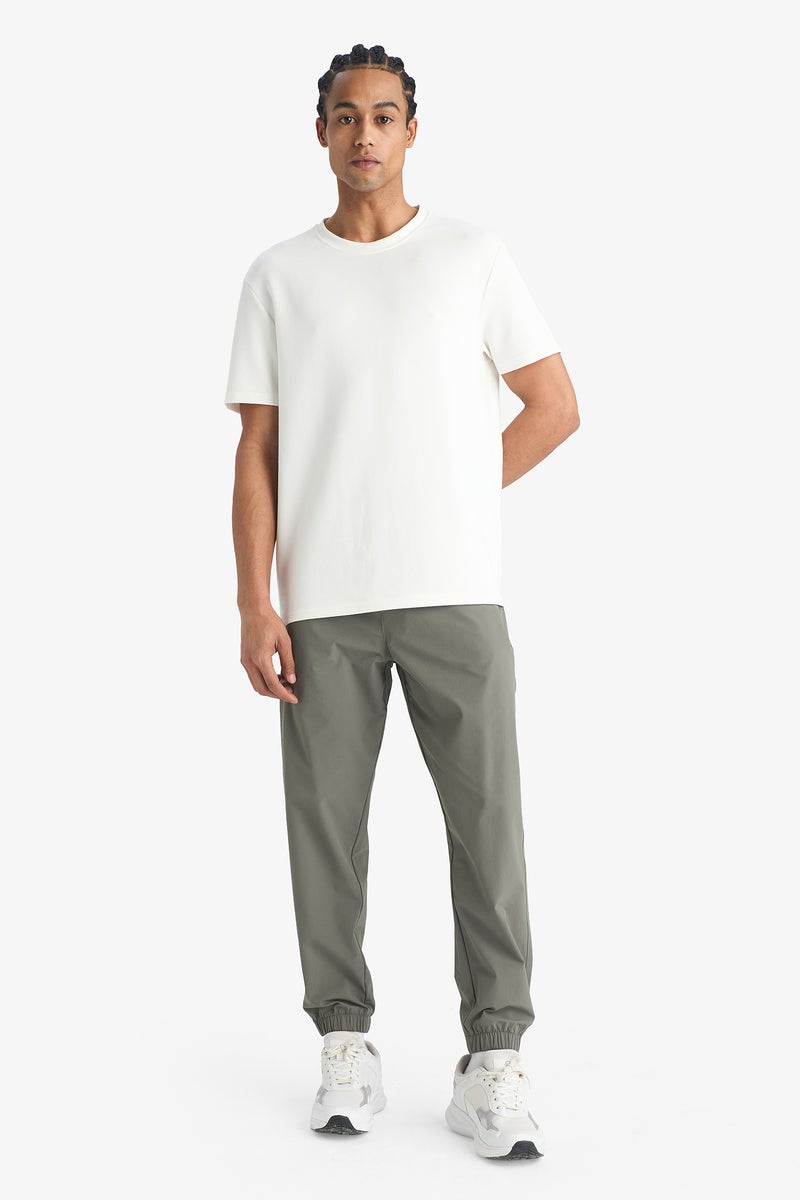 DeFacto Green Man Slim Fit Woven Jogger Casual - Image 1
